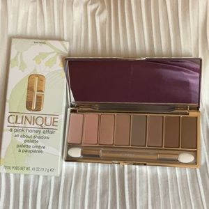 Clinique A Pink Honey Affair eyeshadow palette NIB NEW
